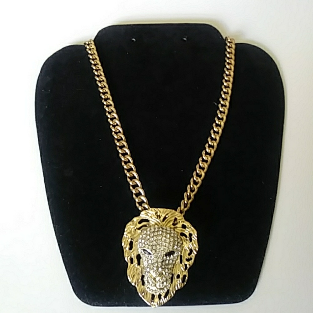 Lion Head Necklace